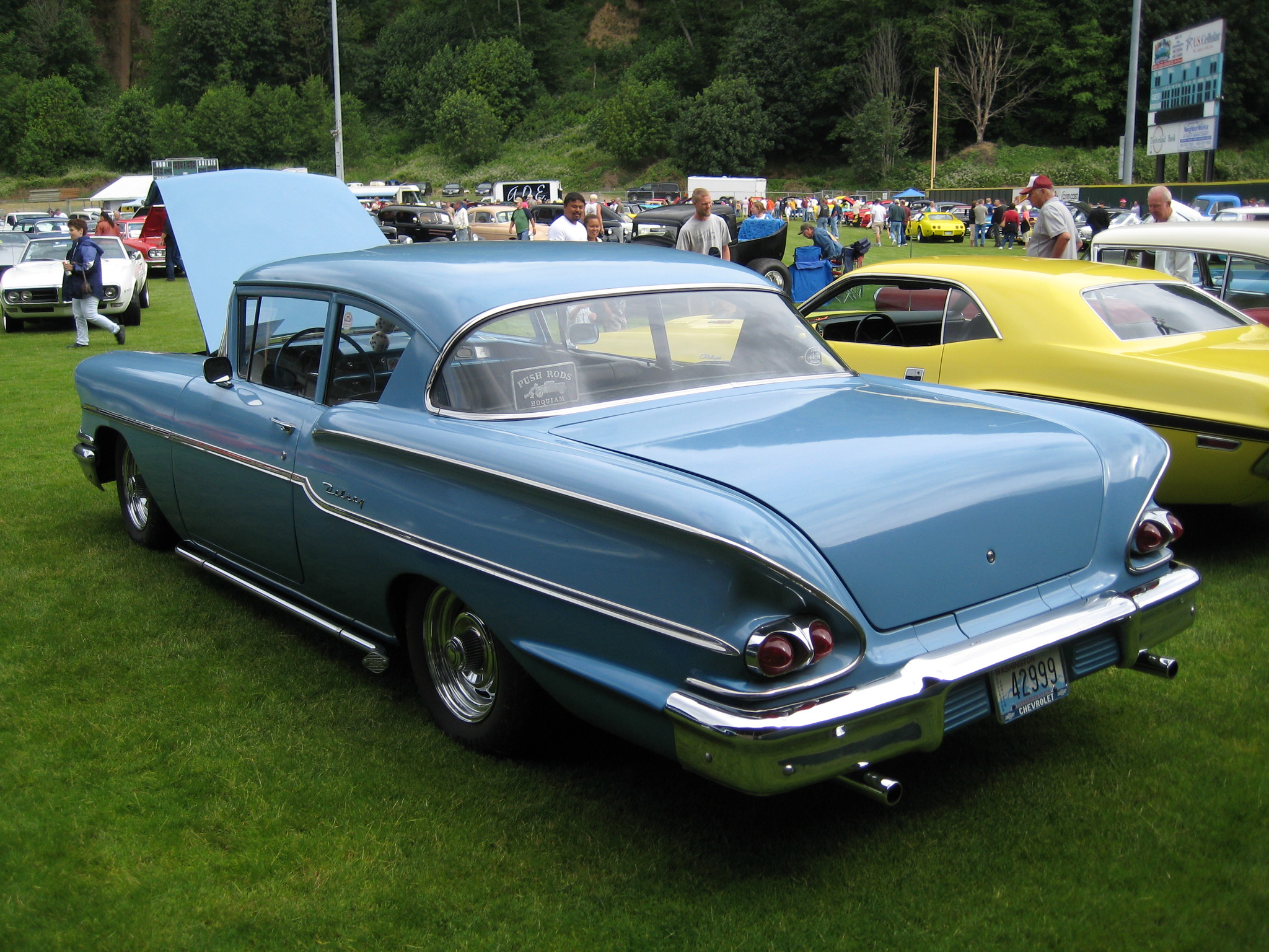42999, Chevrolet Delray 3rd gen 1958 2-door Sedan (1141/1241; B-body), 1957–1958