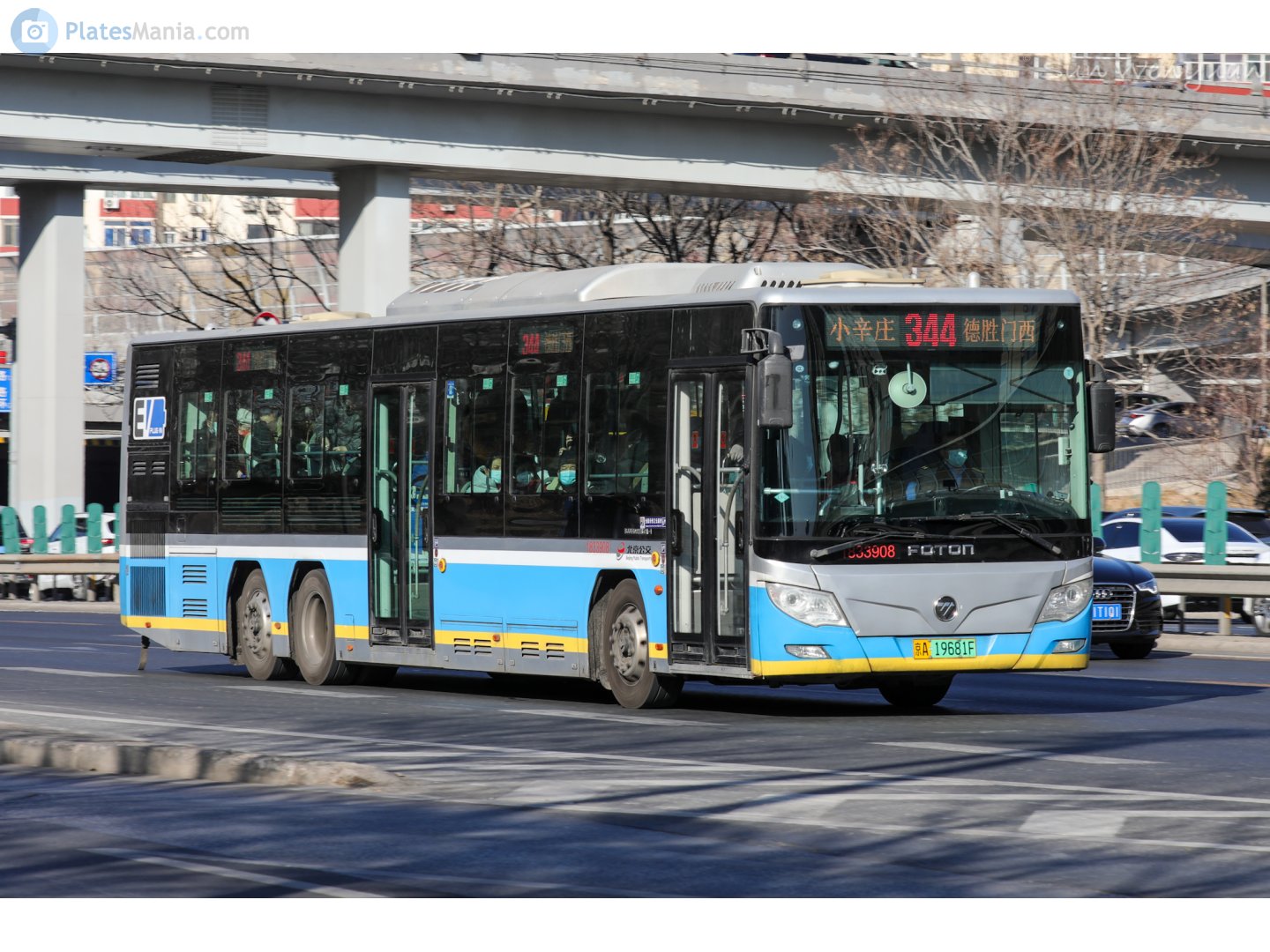 京A·19681F, Foton BJ6140 