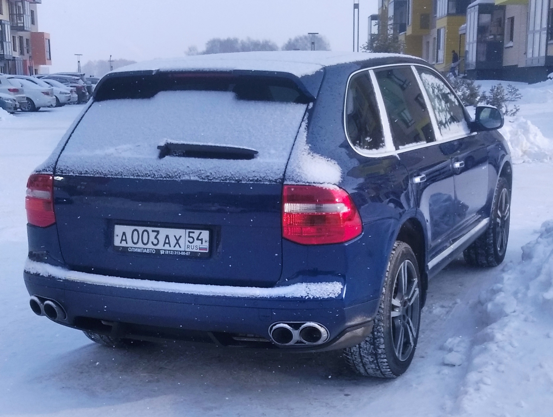 а 003 ах 54, Porsche Cayenne 1st gen (957; 9PA), facelift, 2007–2010