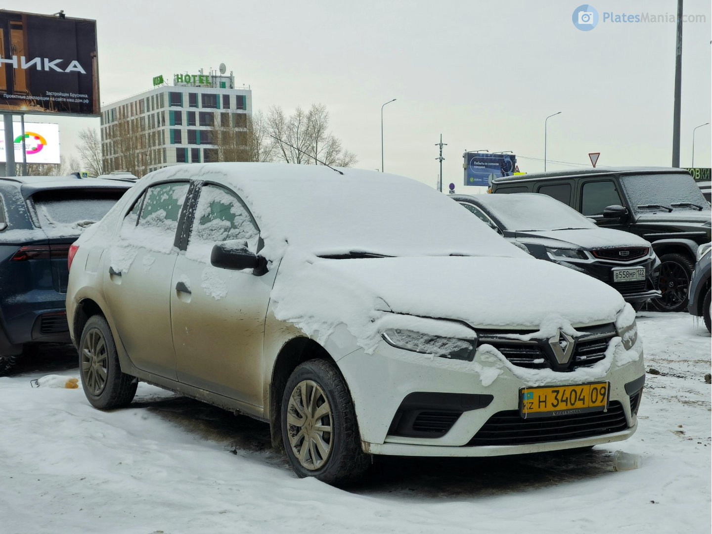 H 3404 09, Renault Logan 2nd gen Sedan (L8), 2013–