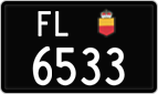 License plate of Liechtenstein, Cars