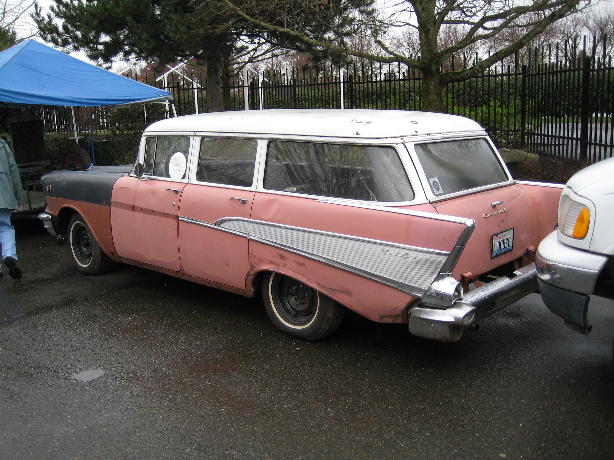 00528, Chevrolet Townsman 1st gen 1957 (210/Bel Air) (2409/2419; A-body), 3rd facelift, 1956–1957