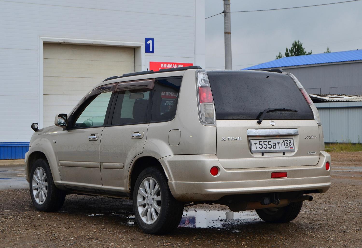 т 555 вт 138, Nissan X-Trail 1st gen (T30), 2000–2007