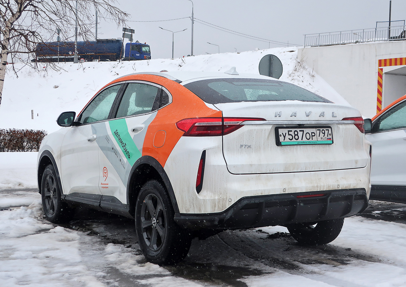 у 587 ор 797, Haval F7 1st gen F7x Coupe, facelift, 2022–