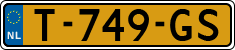 License plate of the Netherlands, Cars