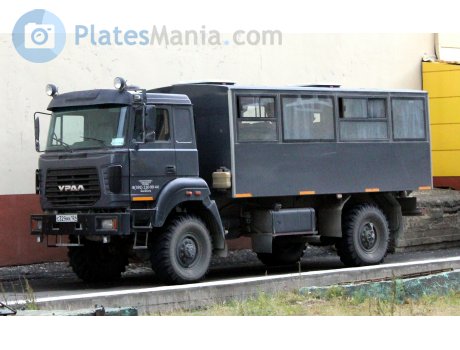 с329нк124, Ural (UralAZ) 3255