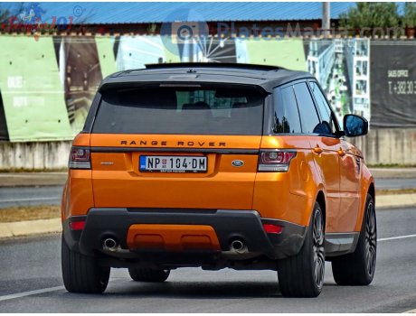 NP 104-DM, Land Rover Range Rover Sport