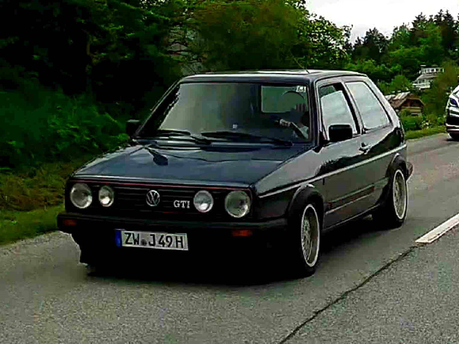 ZW J 49 H, Volkswagen Golf 2nd gen 3-door Hatch (19/1G), 1983–1992