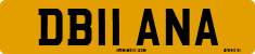 License plate of the United Kingdom, 2001 year system