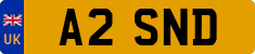 License plate of the United Kingdom, 1983 year system
