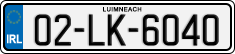 License plate of Ireland, Regular plates