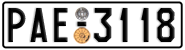 License plate of Greece, Cars