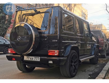 77 AA 777, Mercedes-Benz G-Klasse