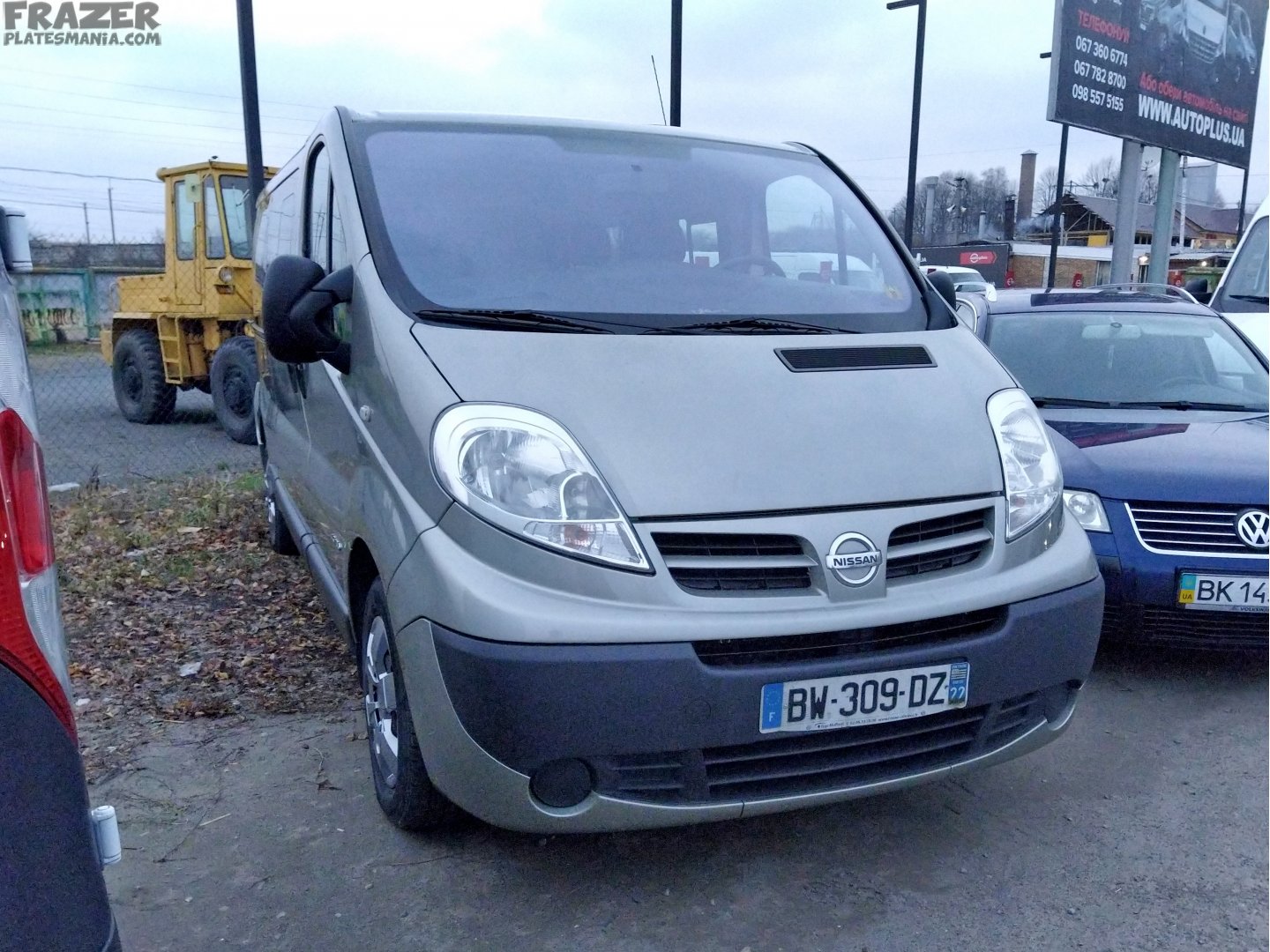 BW-309-DZ, Nissan Primastar 1st gen (X83), 2001–2014