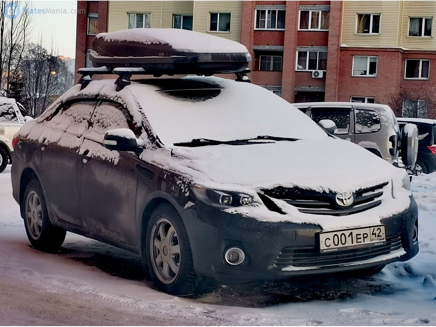 с 001 ер 42, Toyota Corolla 10th gen (Altis) Sedan (E140/E150), 2006–2013 (–2020 for ZA-market)