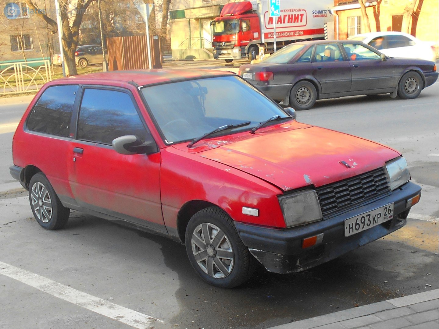 н 693 кр 26, Suzuki Cultus 1st gen 3-door Hatch (AA41), 1983–1988