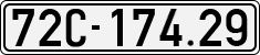 License plate of Vietnam, Cars