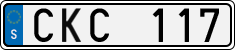 License plate of Sweden, Regular plates