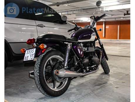 5555 ае 72, Triumph Motorcycles Bonneville