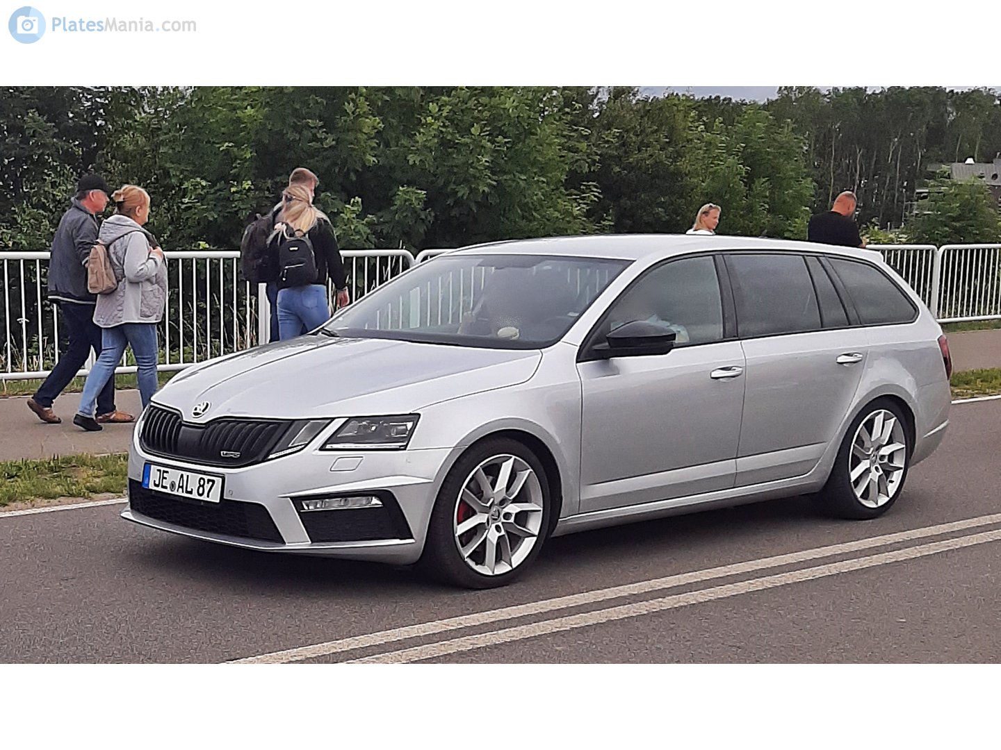 JE AL 87, Skoda Octavia 3rd gen Combi (A7/5E5), facelift, 2017–2020 (–2023 for CN-market)