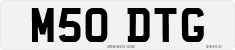 License plate of the United Kingdom, 1983 year system