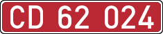 License plates of Spain, Diplomatic