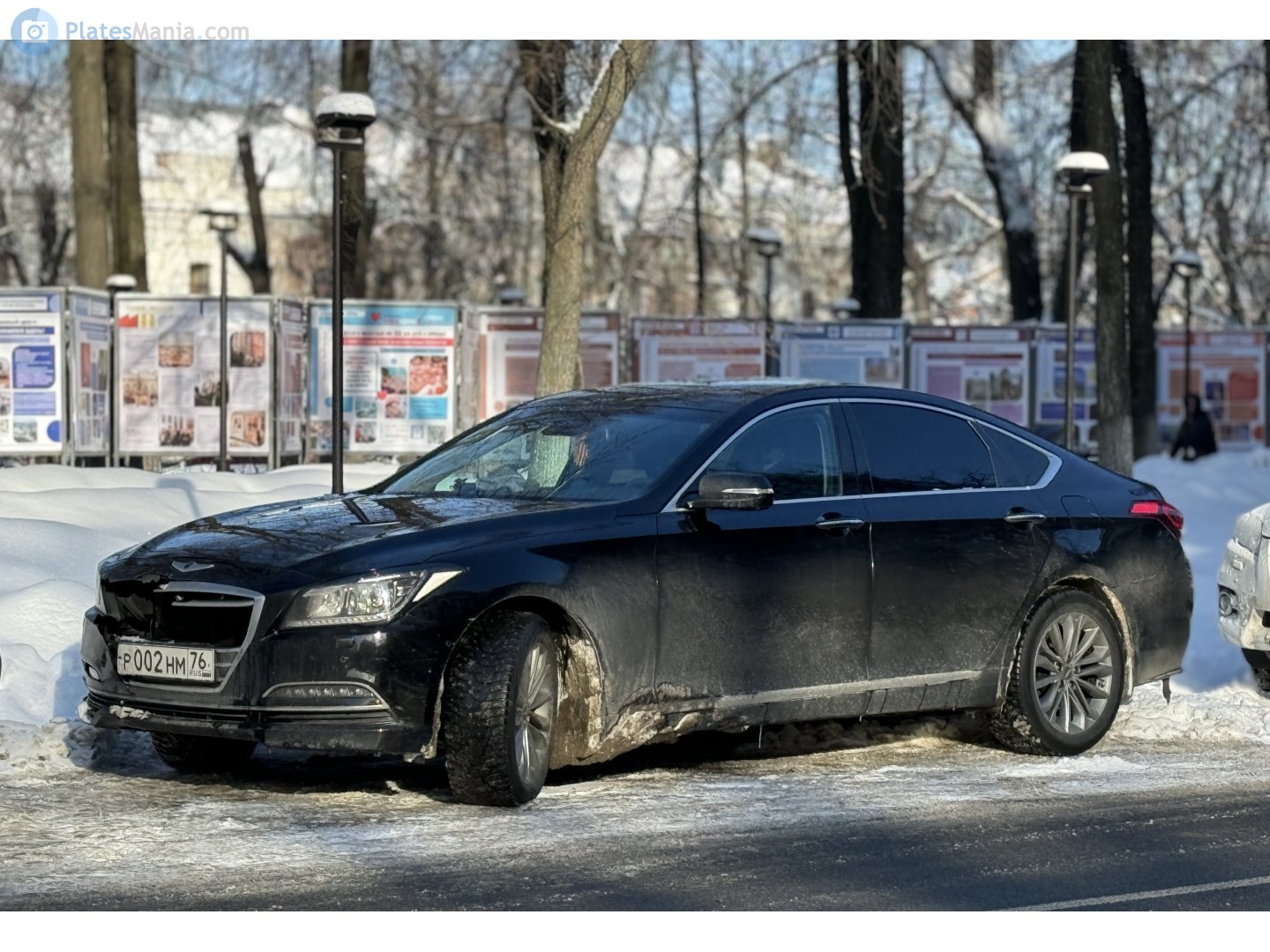 р 002 нм 76, Hyundai Genesis 