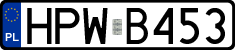 License plates of Poland, Authorities