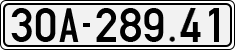 License plate of Vietnam, Cars