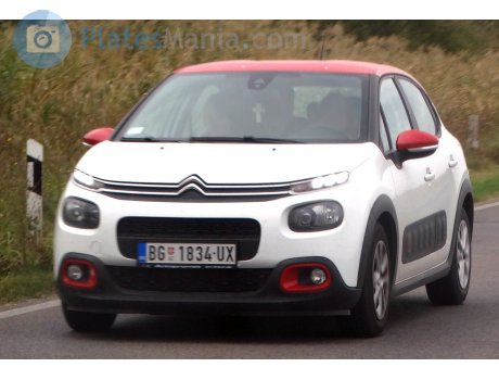 BG 1834-UX, Citroёn C3