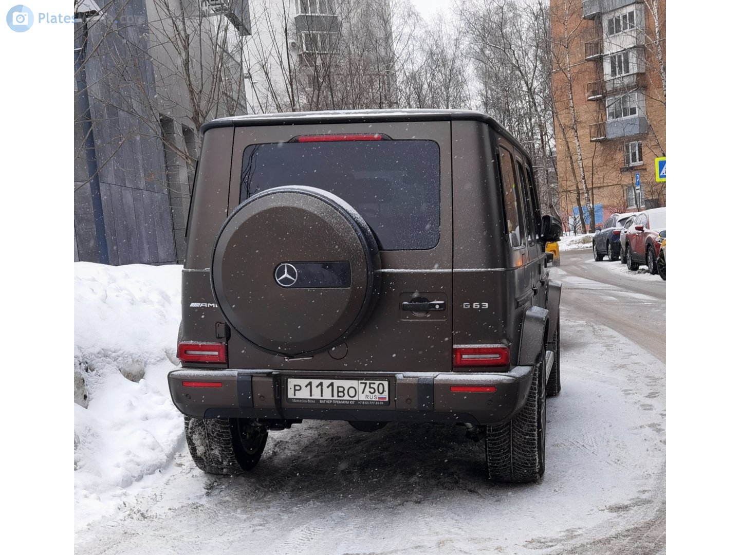 р 111 во 750, Mercedes-Benz G-Klasse 2nd gen (W463/W465), 2018­–