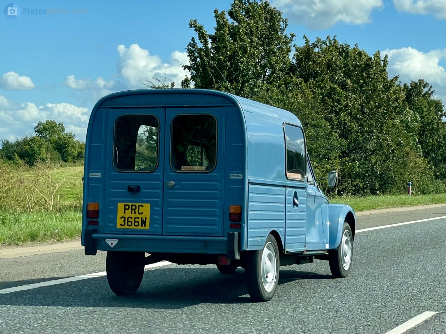 PRC366W, Citroёn Acadiane 1st gen Van, 1977–1987