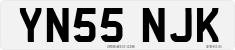 License plate of the United Kingdom, 2001 year system