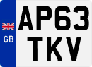 License plate of the United Kingdom, 2001 year system