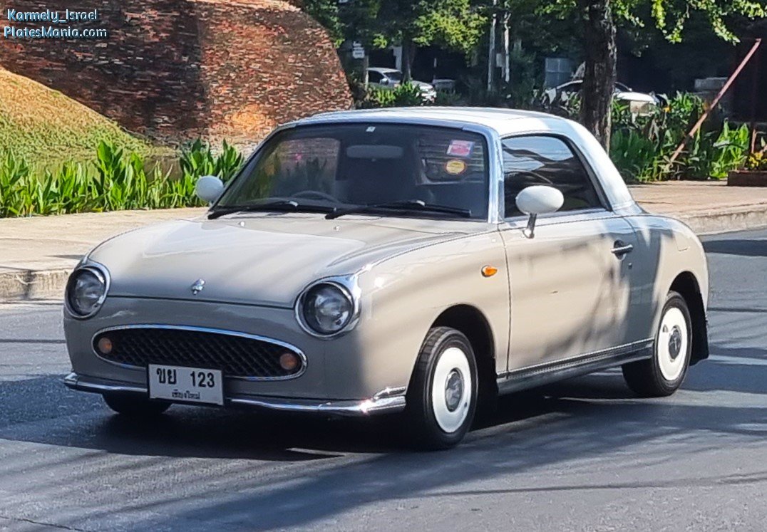 ขย 123, Nissan Figaro 1st gen (E-FK10; JP-market), 1991