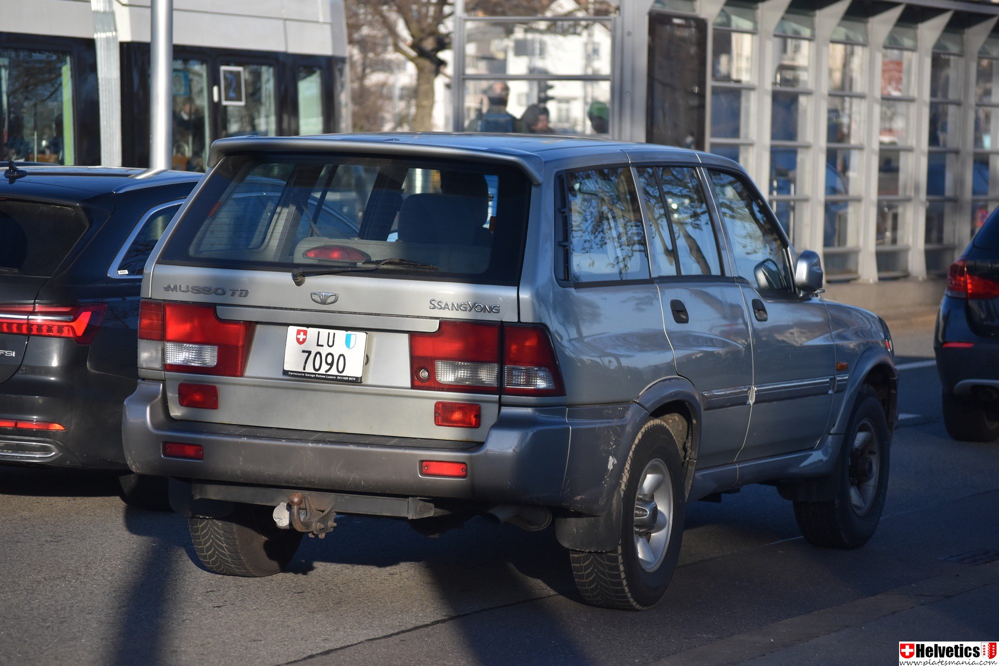 LU 7090, SsangYong (KGM) Musso 1st gen SUV (FJ), 1993–2007