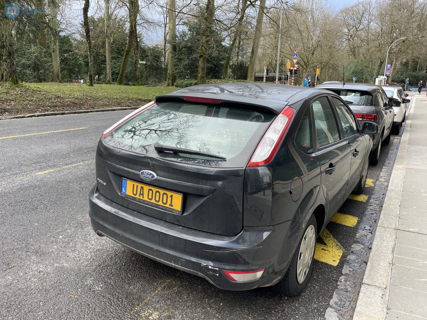 UA 0001, Ford Focus 2nd gen (Classic) 5-door Hatch (DA3; C307), facelift, 2008–2011 (–2014 for CN- and LATAM-market)