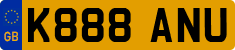 License plate of the United Kingdom, 1983 year system