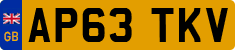 License plate of the United Kingdom, 2001 year system