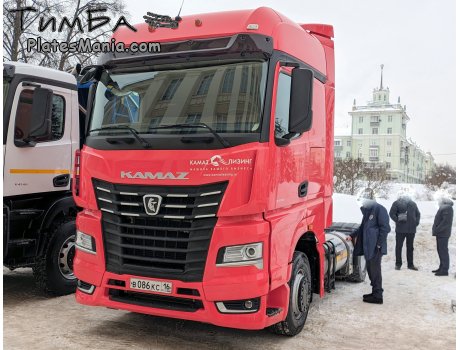 в086кс16, KamAZ 5490