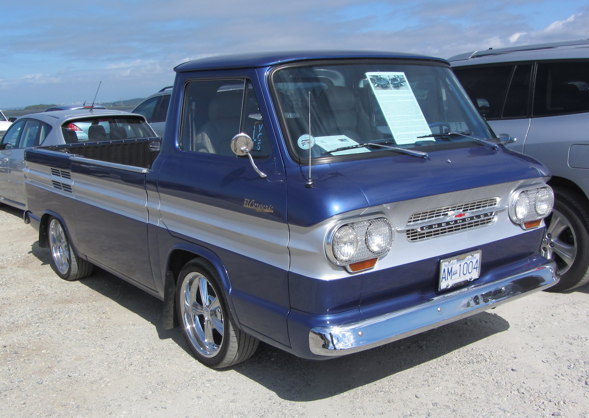AM-1004, Chevrolet Corvair 1st gen (95) Pick-Up (R12; Z-body), 1961–1964