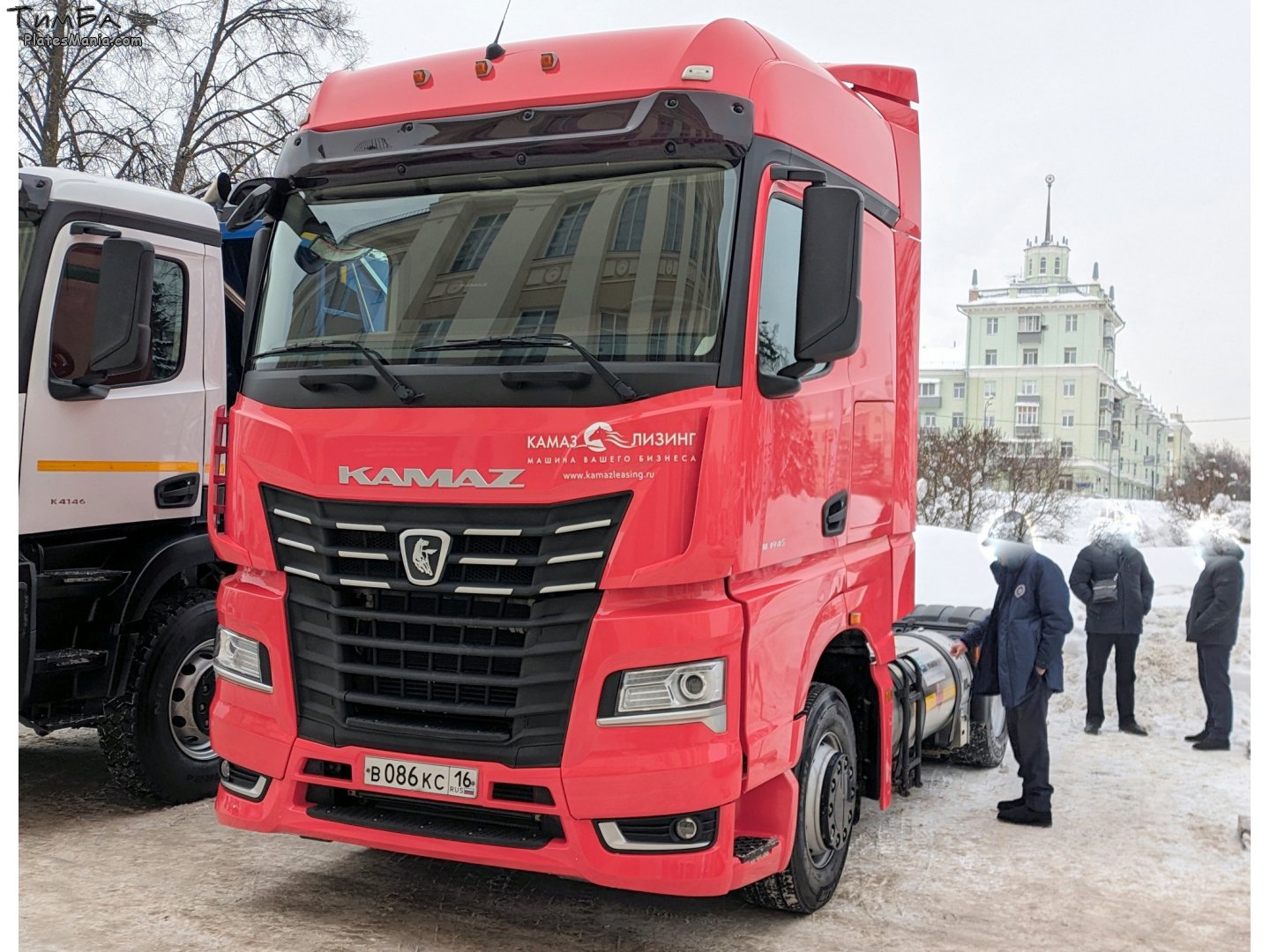 в 086 кс 16, KamAZ 5490 54901, 2017–