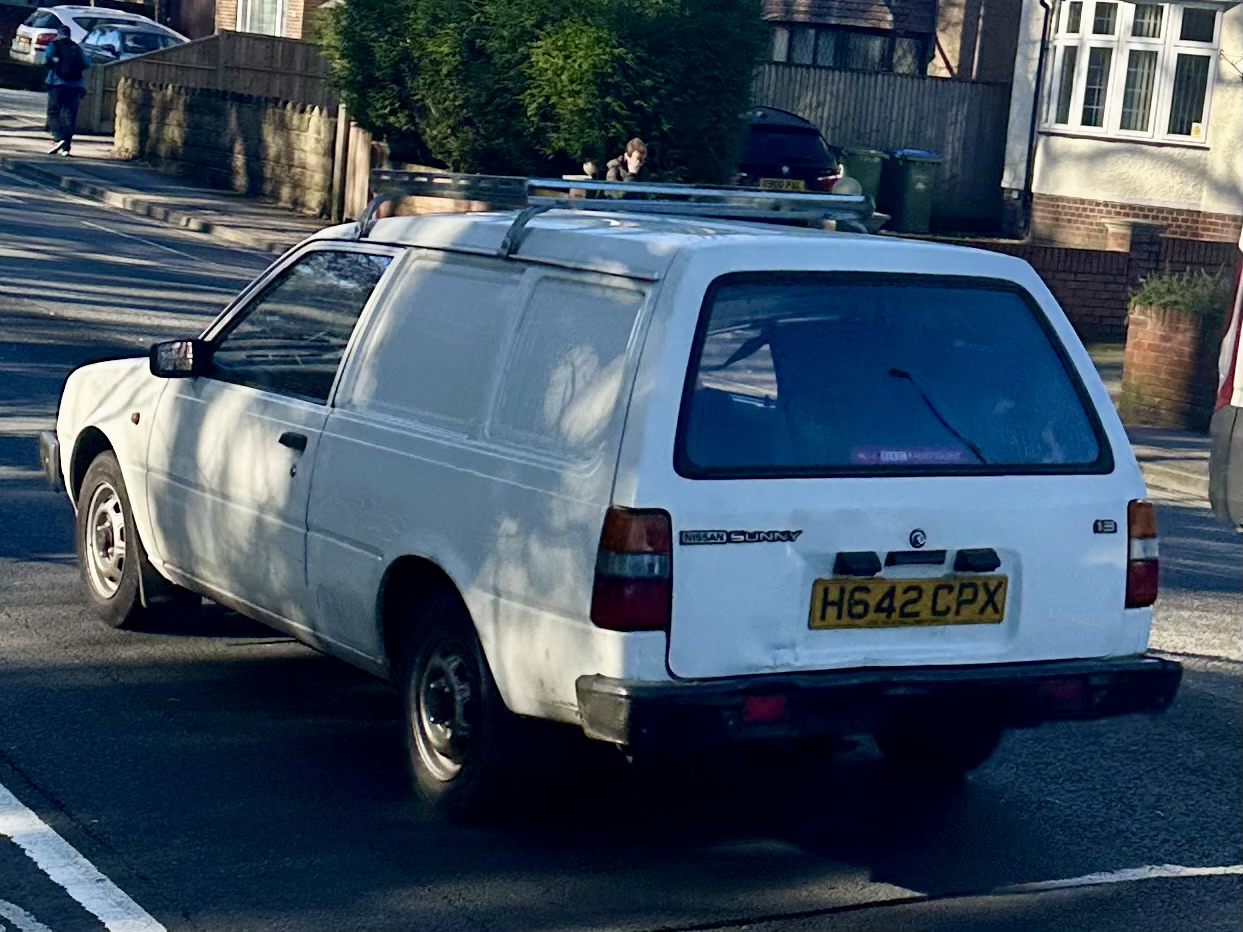H642CPX, Nissan Sunny 5th gen Van (VB11), 1981–1990