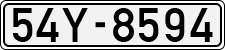 License plate of Vietnam, Cars