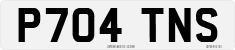 License plate of the United Kingdom, 1983 year system