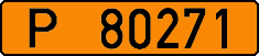 License plate Belarus, Foreign citizens and enterprises