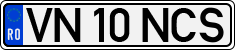 License plate of Romania, Regular plates