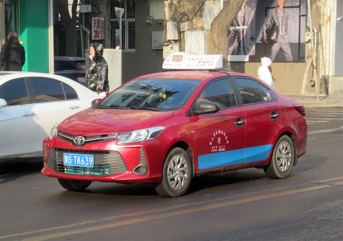 黑G·TK639, Toyota Vios 3rd gen Sedan (XP150; CN- and TH-market), facelift, 2016–