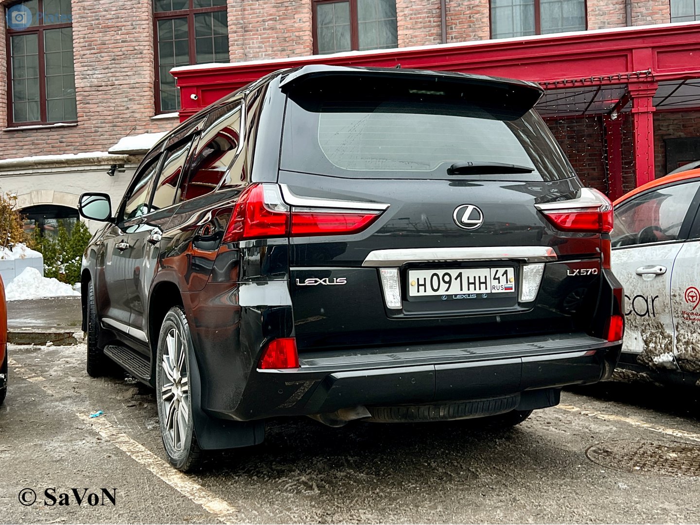 н 091 нн 41, Lexus LX 3rd gen (J200), 2nd facelift, 2015–2021