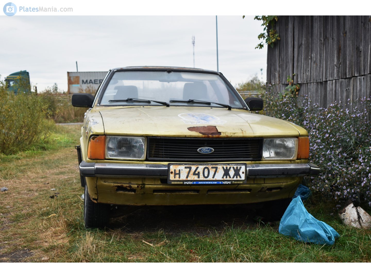 н 7407 ЖЖ, Ford Taunus 7th gen 4-door Sedan (TC3), facelift, 1979–1983 (–1994 for TR-market)